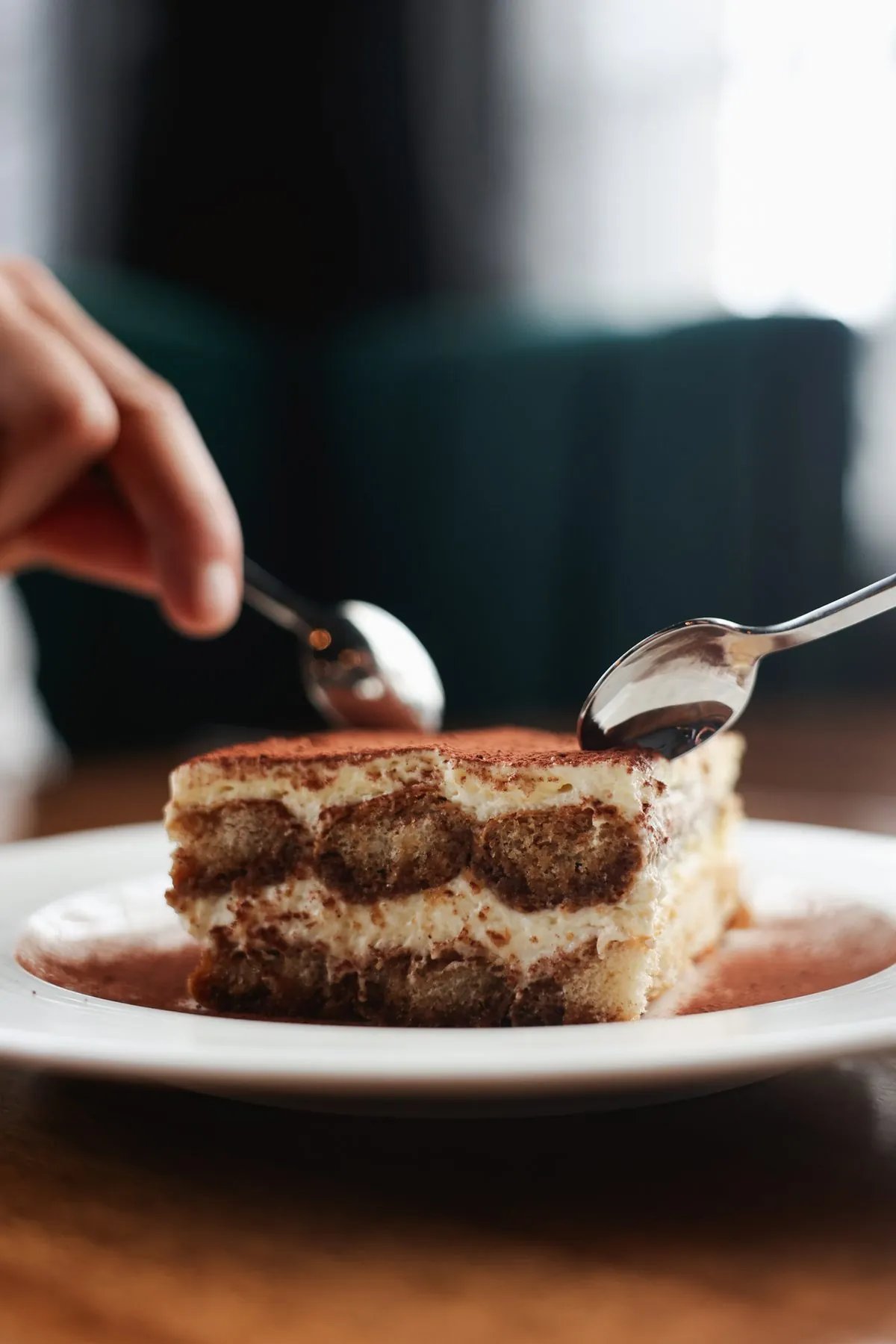 Tiramisu for two at Tulia Osteria